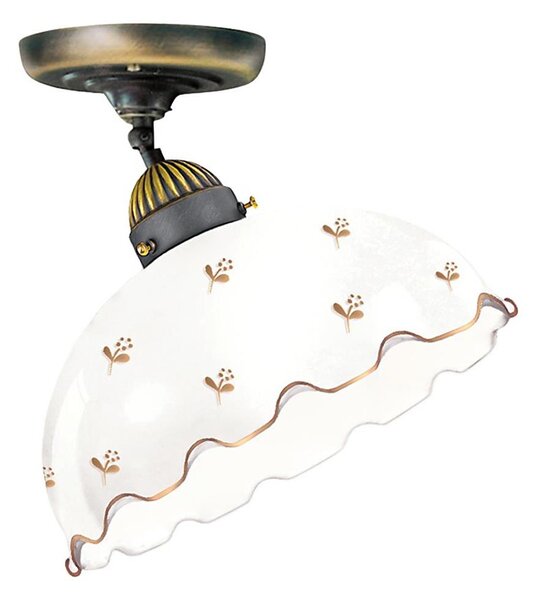 Kolarz 731.10.161-Přisazený lustr NONNA 1xE27/75W/230V pr. 30 cm květ. rose gold