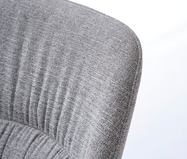Šedé jídelní židle v sadě 2 ks Meridian – Unique Furniture