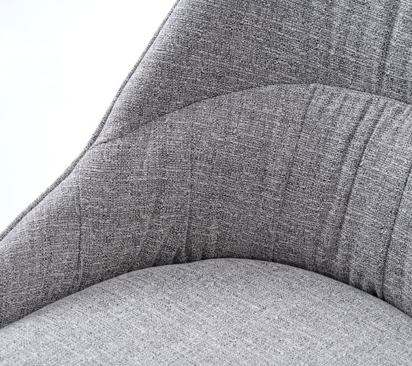 Šedé jídelní židle v sadě 2 ks Meridian – Unique Furniture