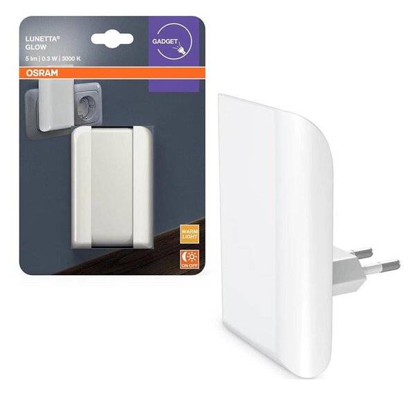 Osram - LED Noční světlo se senzorem soumraku LUNETTA LED/0,3W/230V