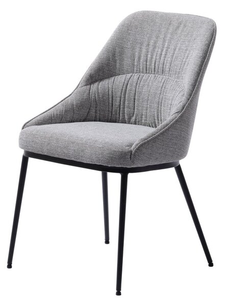 Šedé jídelní židle v sadě 2 ks Meridian – Unique Furniture