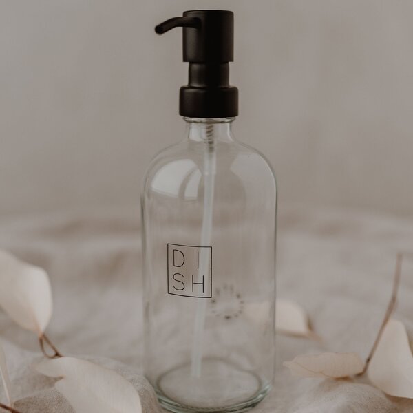 Dávkovač přípravku na nádobí Dishsoap Transparent 500 ml