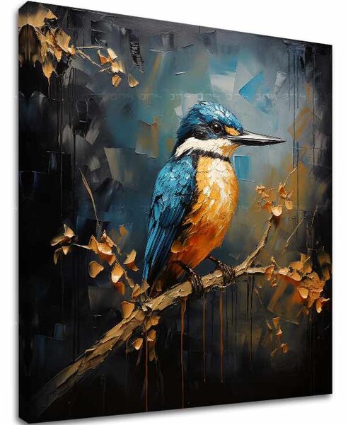 Obraz Ptáci Strážce lesa - 50x50 cm
