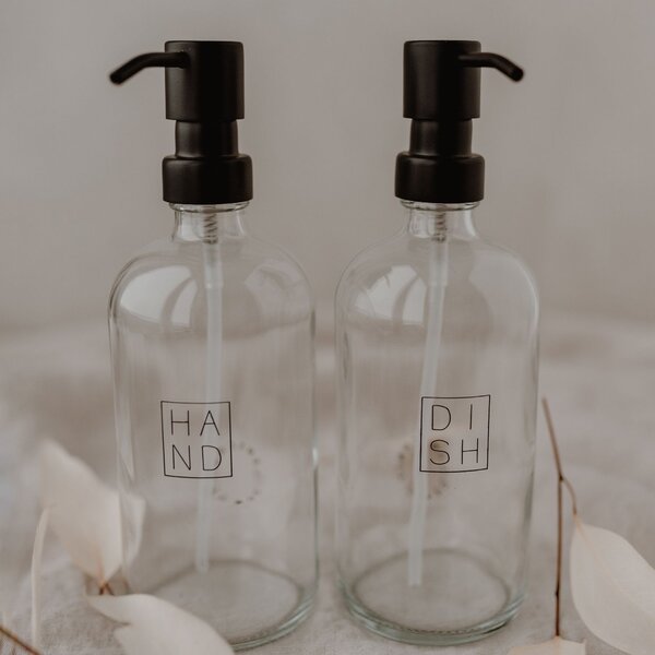 Dávkovač přípravku na nádobí Dishsoap Transparent 500 ml