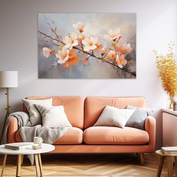 Obraz Peach Fuzz Whisper of Spring - 40x60 cm