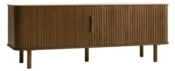 Hnědý TV stolek v dekoru dubu 56x160 cm Cavo – Unique Furniture