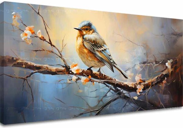 Obraz Ptáci Sonety Láska - 40x80 cm