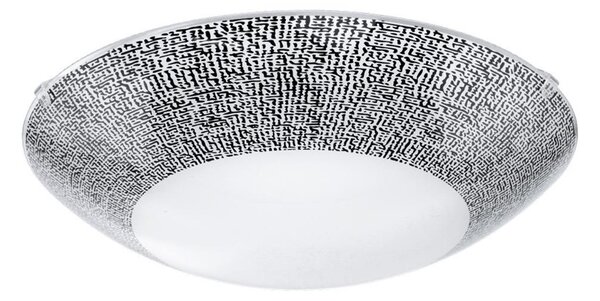 Eglo 95289 - LED Stropní svítidlo MAGITTA LED/16W/230V pr. 31,5 cm černá/bílá