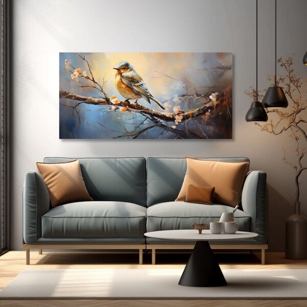 Obraz Ptáci Sonety Láska - 40x80 cm