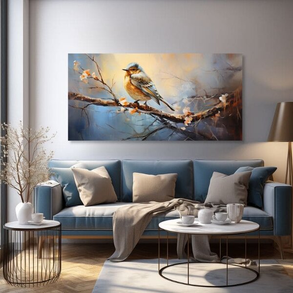 Obraz Ptáci Sonety Láska - 40x80 cm