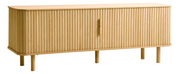 TV stolek v dekoru dubu v přírodní barvě 160x56 cm Cavo – Unique Furniture