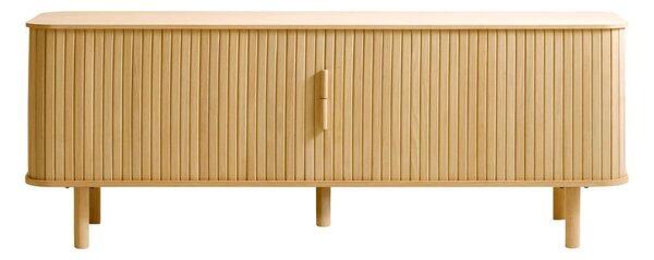 TV stolek v dekoru dubu v přírodní barvě 160x56 cm Cavo – Unique Furniture