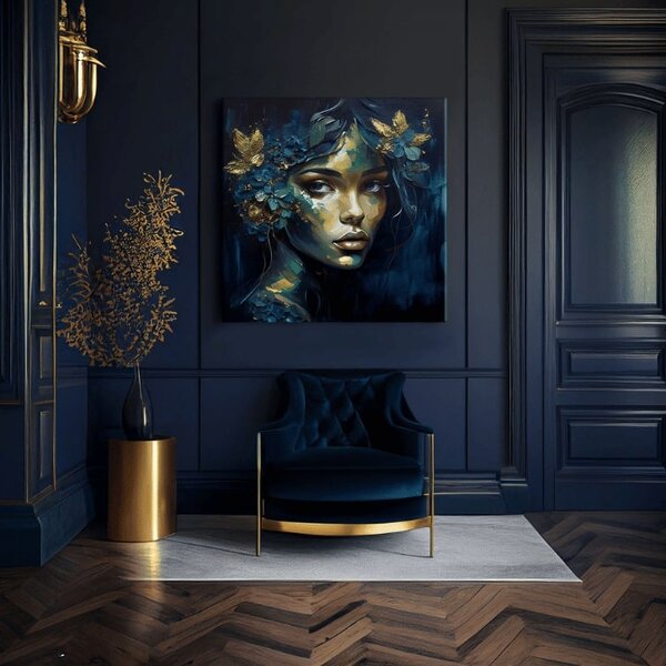 Moderní obrazy na plátně - Feminine Grace in Motion - 60x60 cm