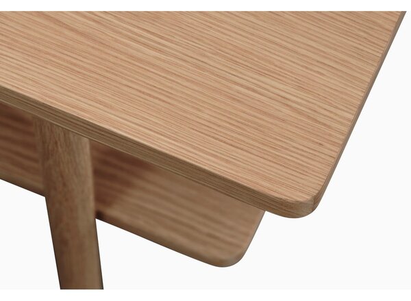 Konferenční stolek s deskou v dubovém dekoru v přírodní barvě 60x120 cm Ponza – Unique Furniture