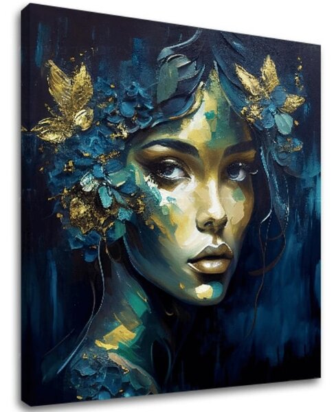 Moderní obrazy na plátně - Feminine Grace in Motion - 60x60 cm
