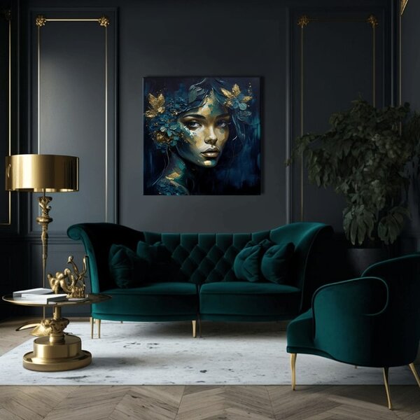 Moderní obrazy na plátně - Feminine Grace in Motion - 60x60 cm