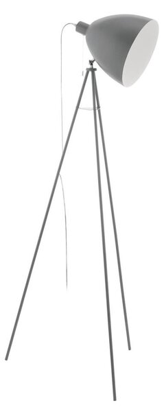 Eglo 33095 - Stojací lampa DUNDEE 1xE27/60W/230V šedá