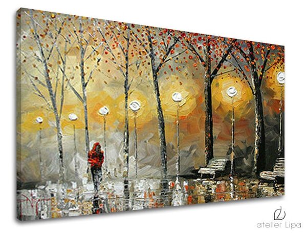 Autorská reprodukce na plátně KRAJINA 60x40 cm