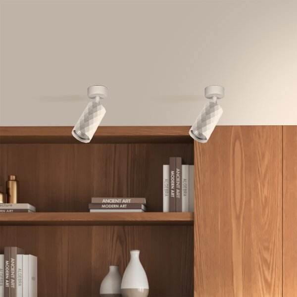 Brilagi - Bodové svítidlo SELE DIAMANT 1xGU10/30W/230V bílá