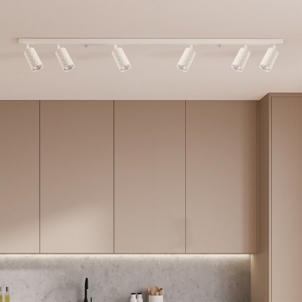 Brilagi - Bodové svítidlo SELE DIAMANT 6xGU10/30W/230V bílá