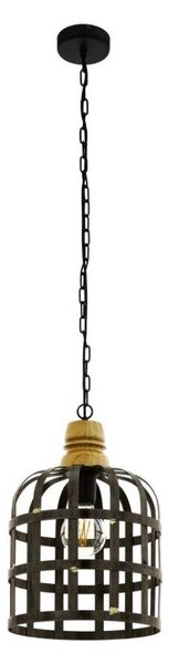 Eglo 49785 - Lustr na řetězu OLDCASTLE 1xE27/60W/230V