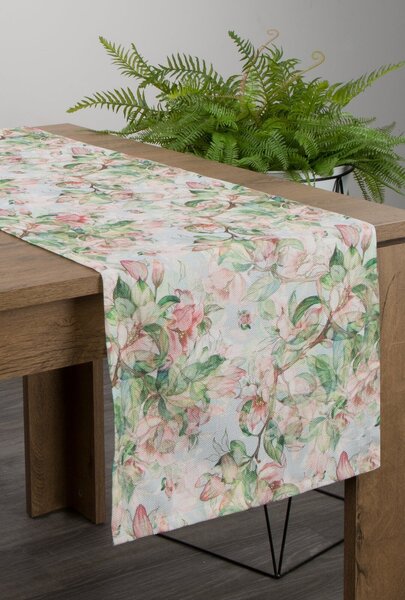 UBRUS FLORE 10 40X180 CM VZOROVANÝ