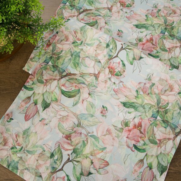 UBRUS FLORE 10 40X180 CM VZOROVANÝ
