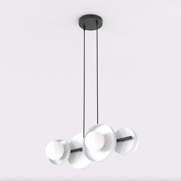 Lustr na lanku MODEL 4xG9/8W/230V bílá