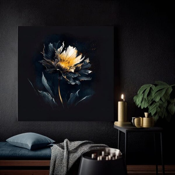 Designový obraz na plátně Tmavé pokušení - 60x60 cm