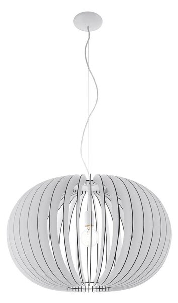 Eglo 95034 - Lustr na lanku STELLATO 1xE27/60W/230V pr. 70 cm bílá