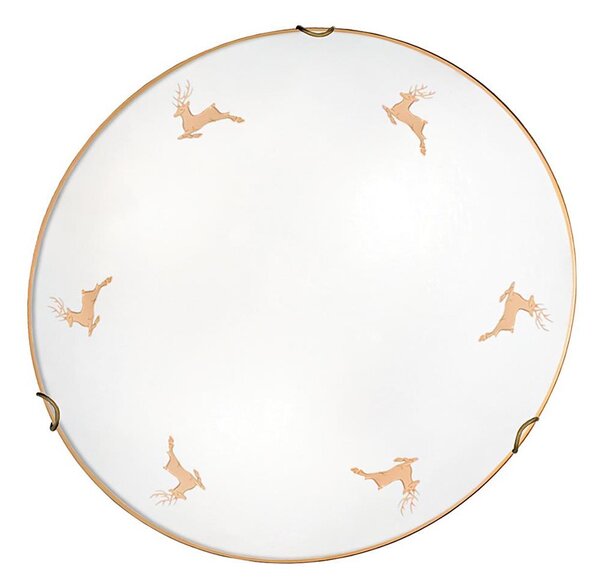 Kolarz 731.12.4.150-Nástěnné sv. NONNA 2xE27/60W/230V pr. 40 cm jeleni rose gold