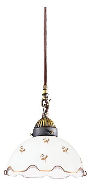 Kolarz 731.30.160- Lustr na lanku NONNA 1xE27/75W/230V pr. 20 cm květ. rose gold
