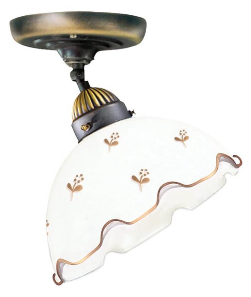 Kolarz 731.10.160-Přisazený lustr NONNA 1xE27/75W/230V pr. 20 cm květ. rose gold