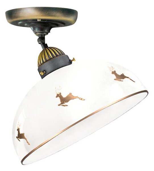 Kolarz 731.10.150- Přisaz. lustr NONNA 1xE27/75W/230V pr. 20 cm jeleni rose gold