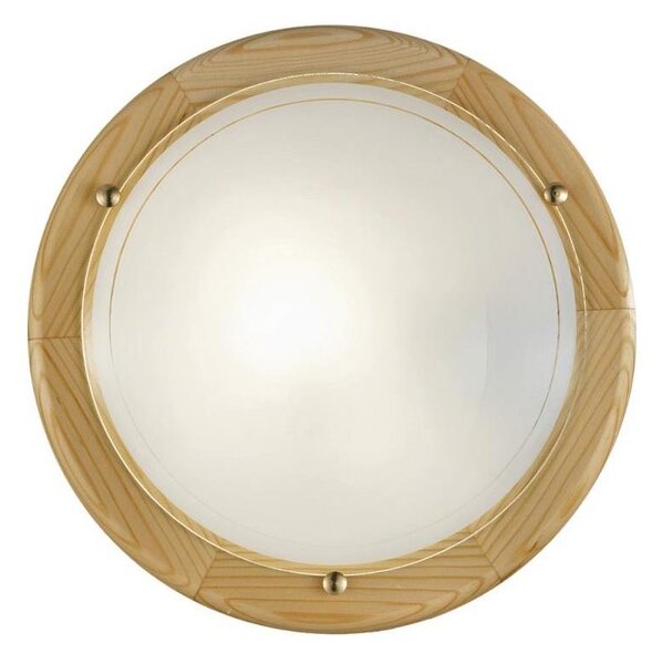Eglo 3894 - Stropní svítidlo UFO 2xE27/60W/230V pr. 38 cm borovice