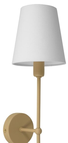 Nástěnná lampa MADELA 1xE14/40W/230V bílá/béžová