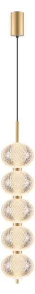 Zuma Line 003064-034756 - LED Lustr na lanku GALATEA LED/30W/230V zlatá