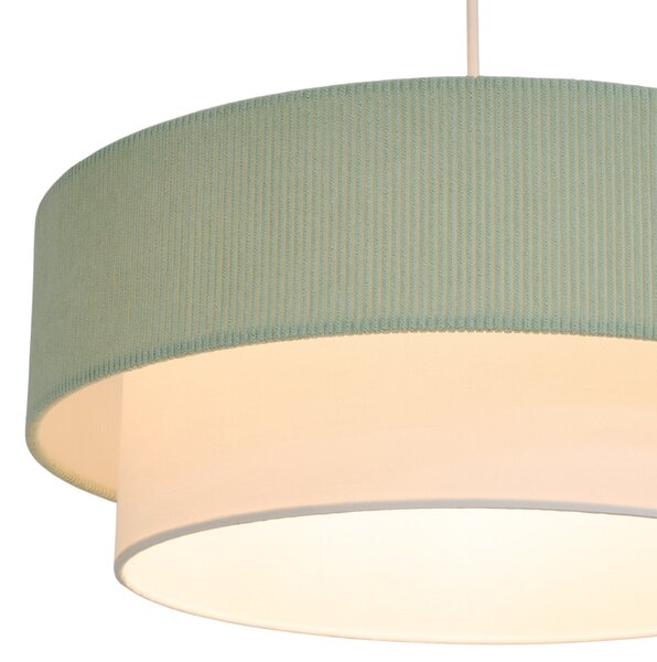 Kave Home Zelené závěsné světlo Bianella 40 cm
