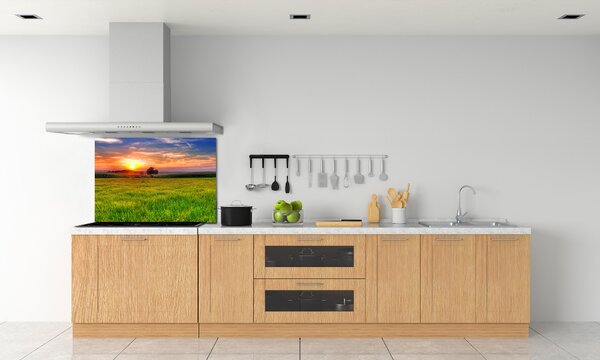 Panel do kuchyně Západ slunce louka pksh-44149731