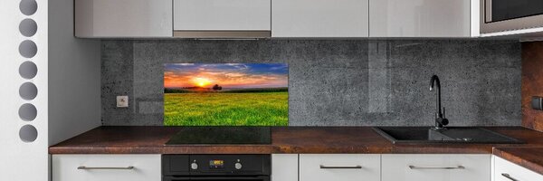 Panel do kuchyně Západ slunce louka pksh-44149731