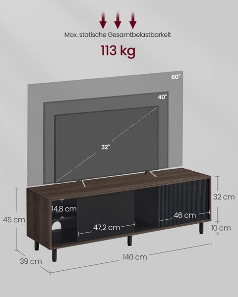 Stolek pod TV LTV466K02