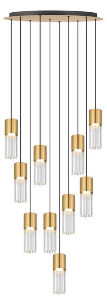 Zuma Line 003064-034738 - LED Lustr na lanku IGGLY LED/50W/230V zlatá