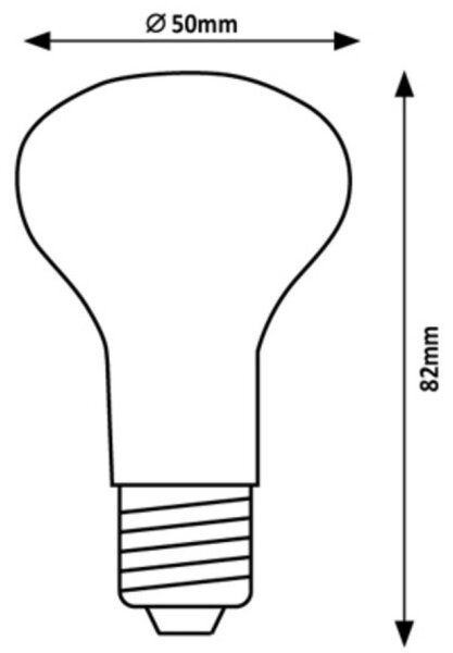 Rabalux 79064 - LED Reflektorová žárovka SMD R50 E14/5W/230V 3000K