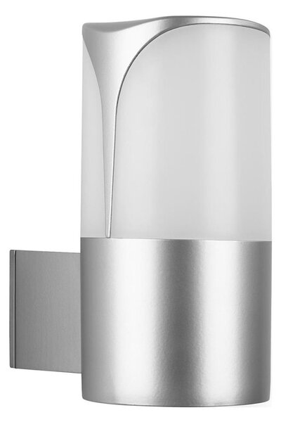 Briloner 320304TF - Venkovní nástěnné svítidlo 1xE27/12W/230V IP44 stříbrná