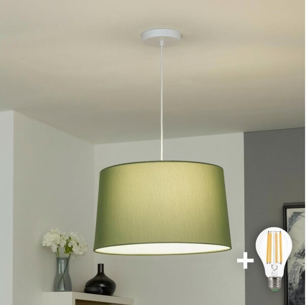 Brilagi - LED Lustr na lanku CERIA 1xE27/40W/230V pr. 45 cm zelená