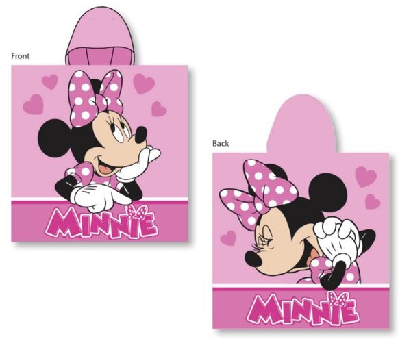 Dětské pončo MINNIE MOUSE 55x110cm Faro