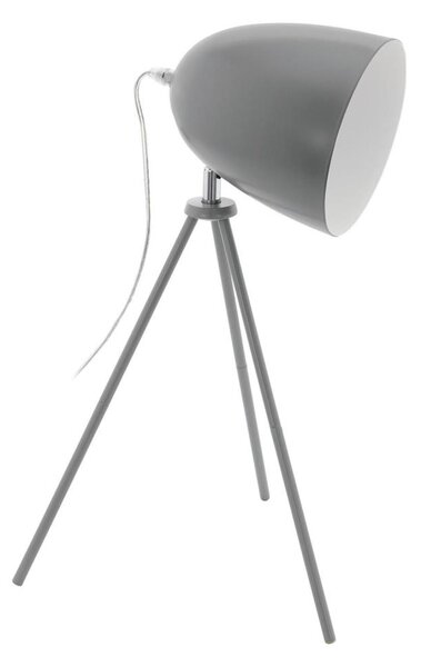 Eglo 33094 - Stolní lampa DUNDEE 1xE27/60W/230V šedá