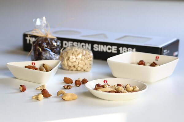 Sada tří talířků Teema iittala 12 cm bílá