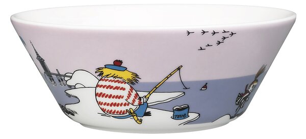 Miska Moomin Tooticky Arabia II 15 cm fialová