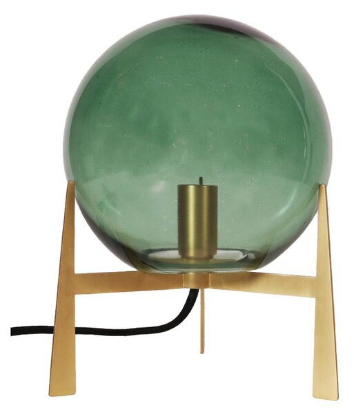 PR Home Milla stolní lampa výška 28cm zlatá/zelená